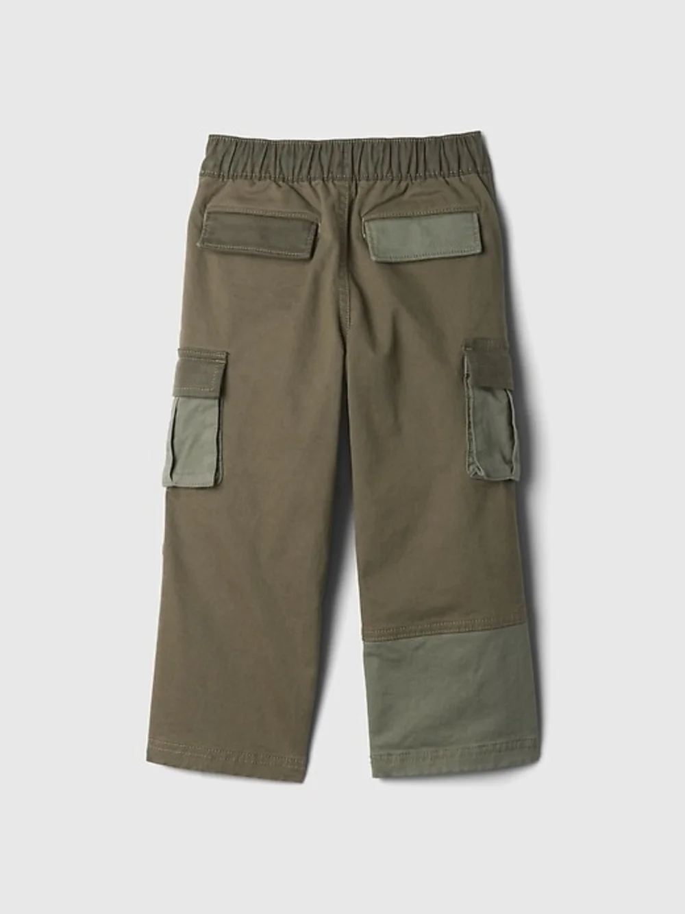Baby GAP Olive Patchwork Cargo Pants Sz 2 Years Toddler